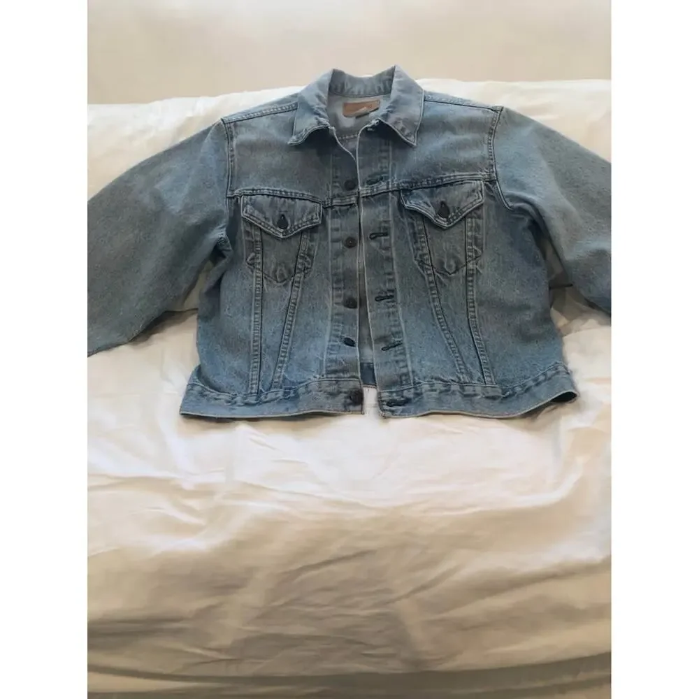 Vintage 1970s Levi's 70505-0217 Type III Trucker Denim Jacket - Size 42